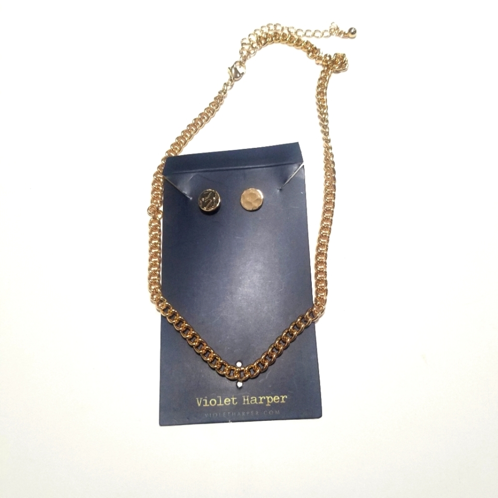 Violet Harper necklace/earring set